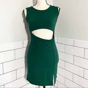 Green dress
